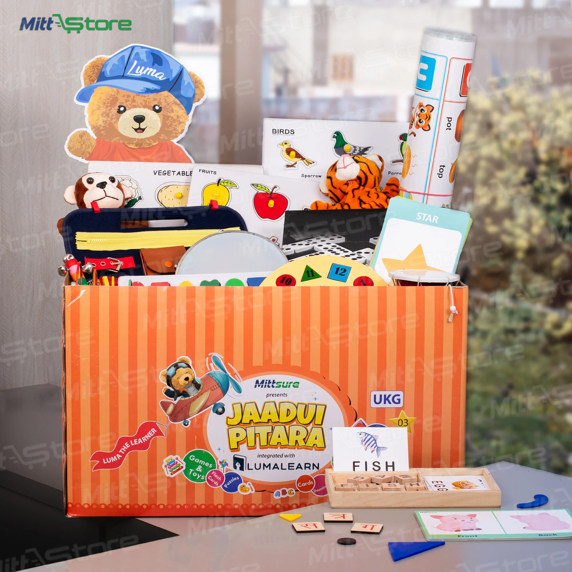 Jaadui Pitara with "Teacher Manual" - UKG Learning Kit | The Complete Readiness Kit for Big School!