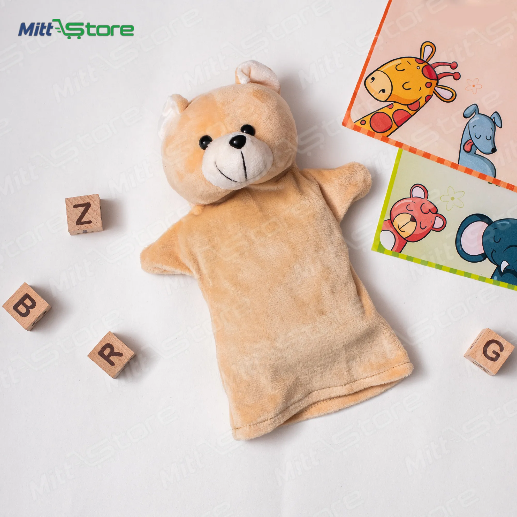 Bear Hand Puppets – Fun & Educational Storytelling Toy for Kids