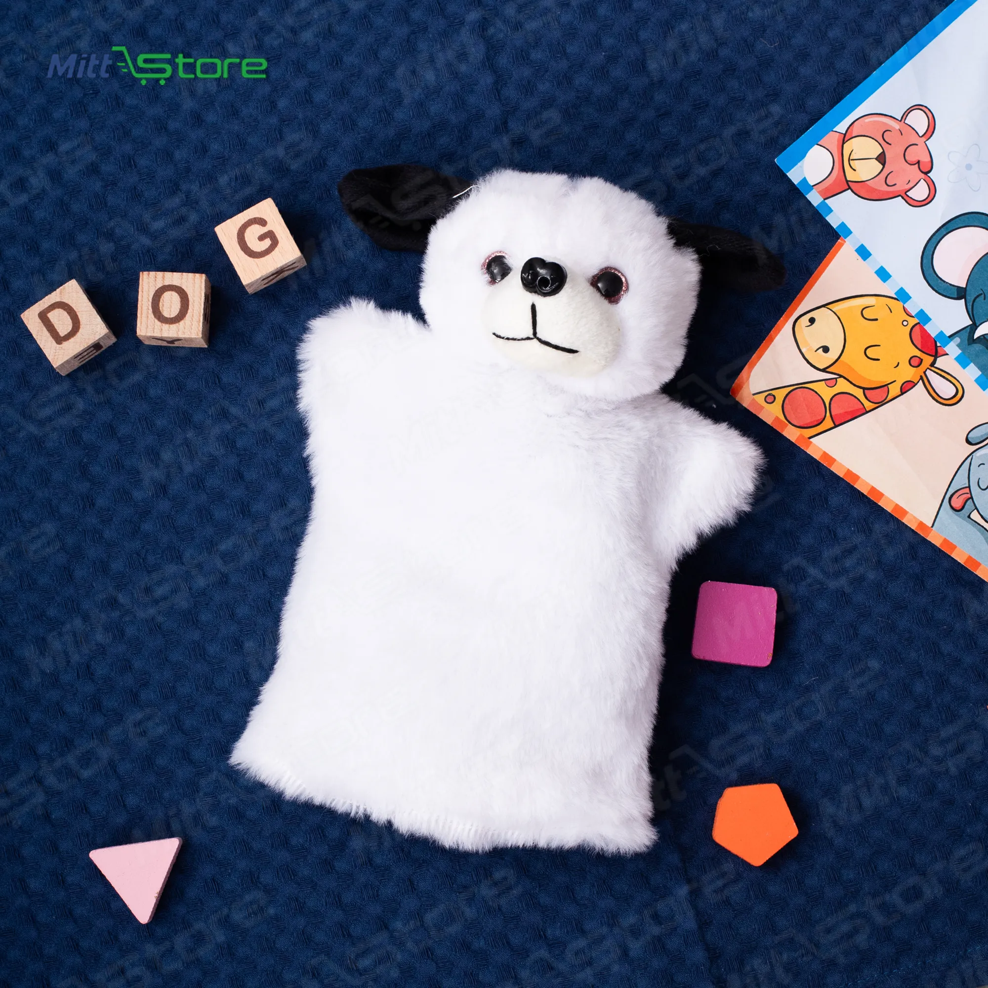 Dog Hand Puppets – Fun & Educational Storytelling Toy for Kids