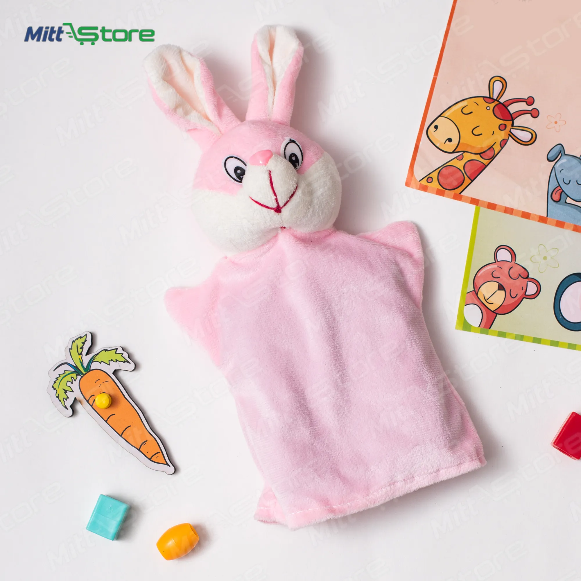Rabbit Hand Puppets – Fun & Educational Storytelling Toy for Kids