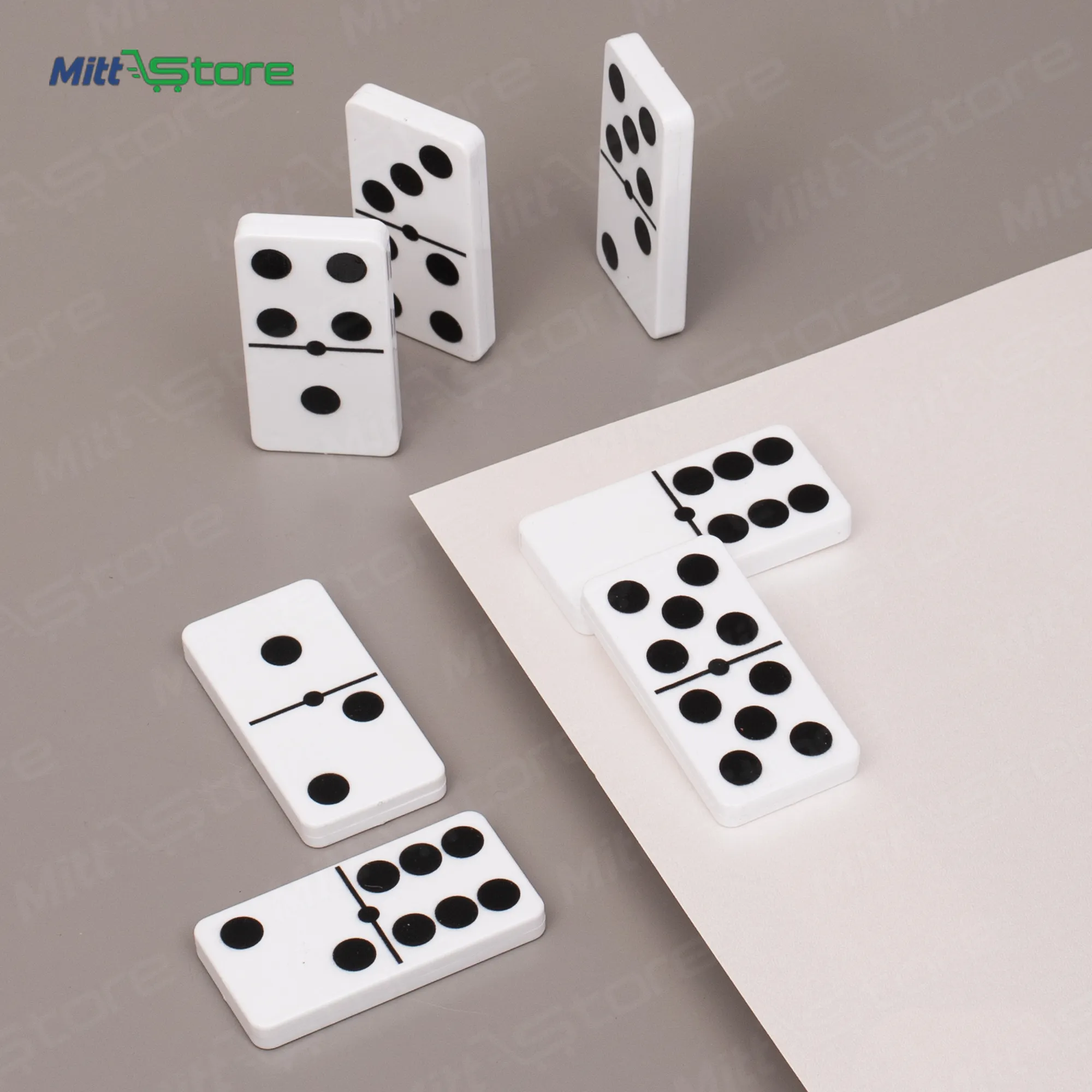 Traditional Dominoes Dot Game Blocks – Classic Fun for All Ages!