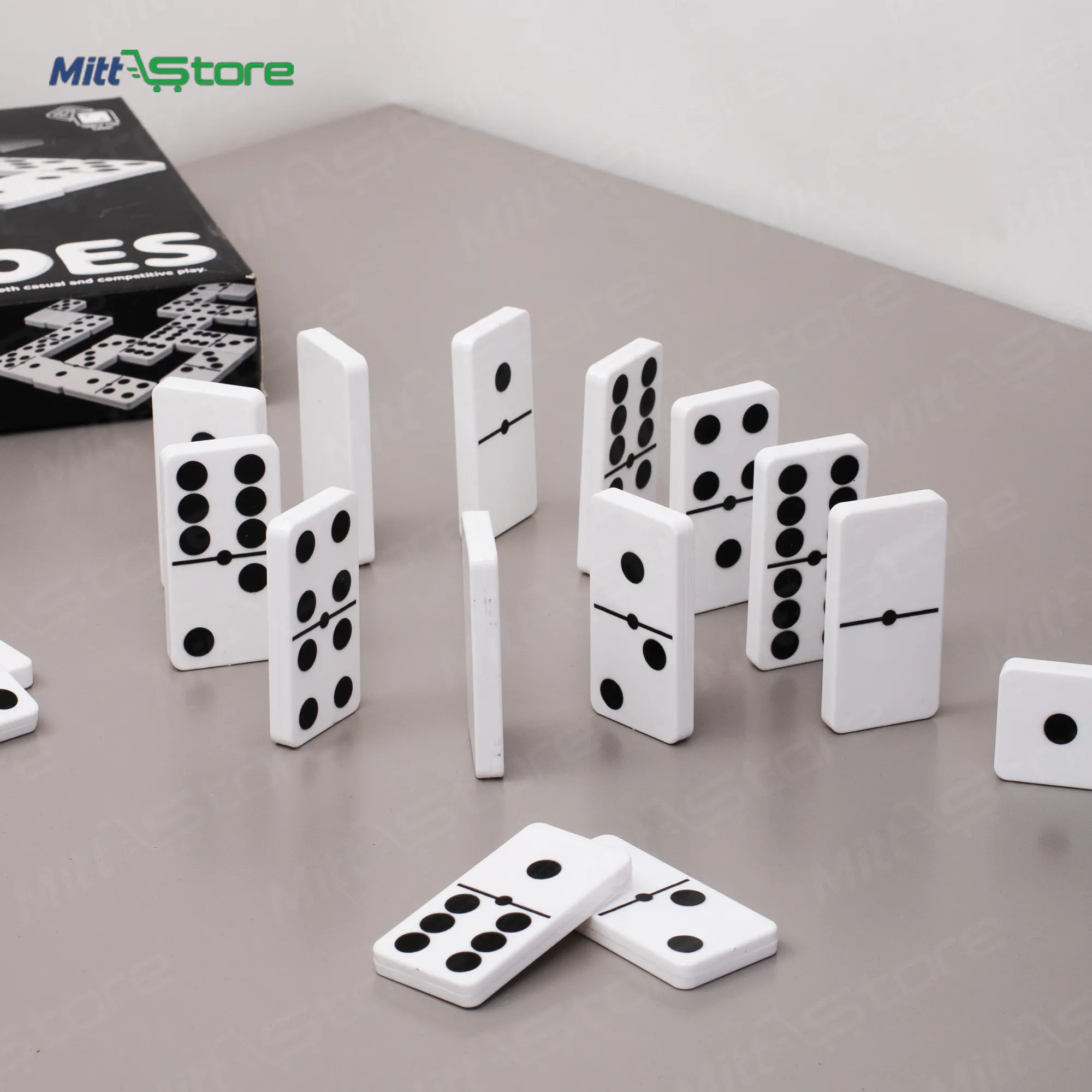 Traditional Dominoes Dot Game Blocks – Classic Fun for All Ages!