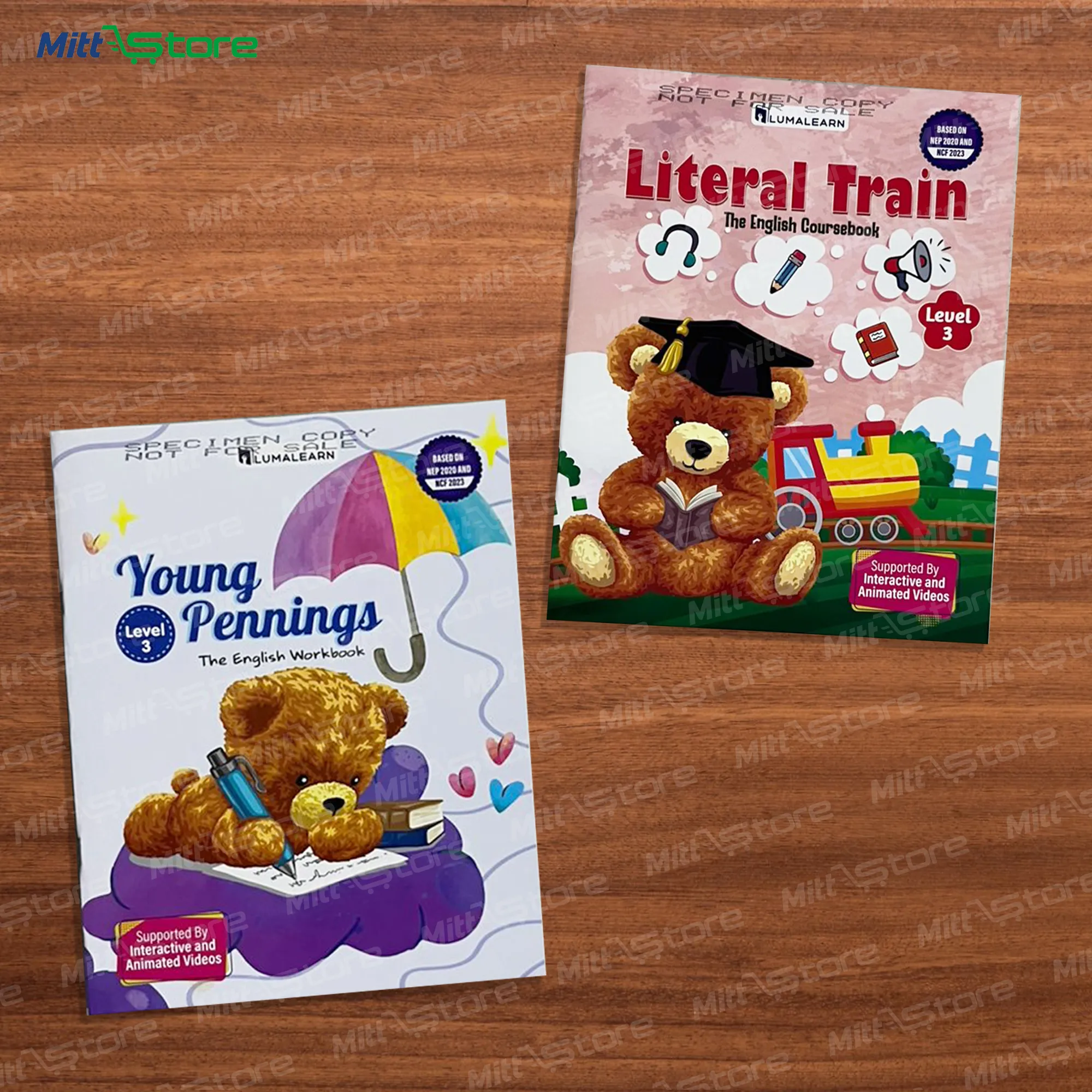 Mittsure LumaLearn UKG Box | Preschool Education Kit (4–7 Yrs)  for Early Learning (Excludes Hindi Books)