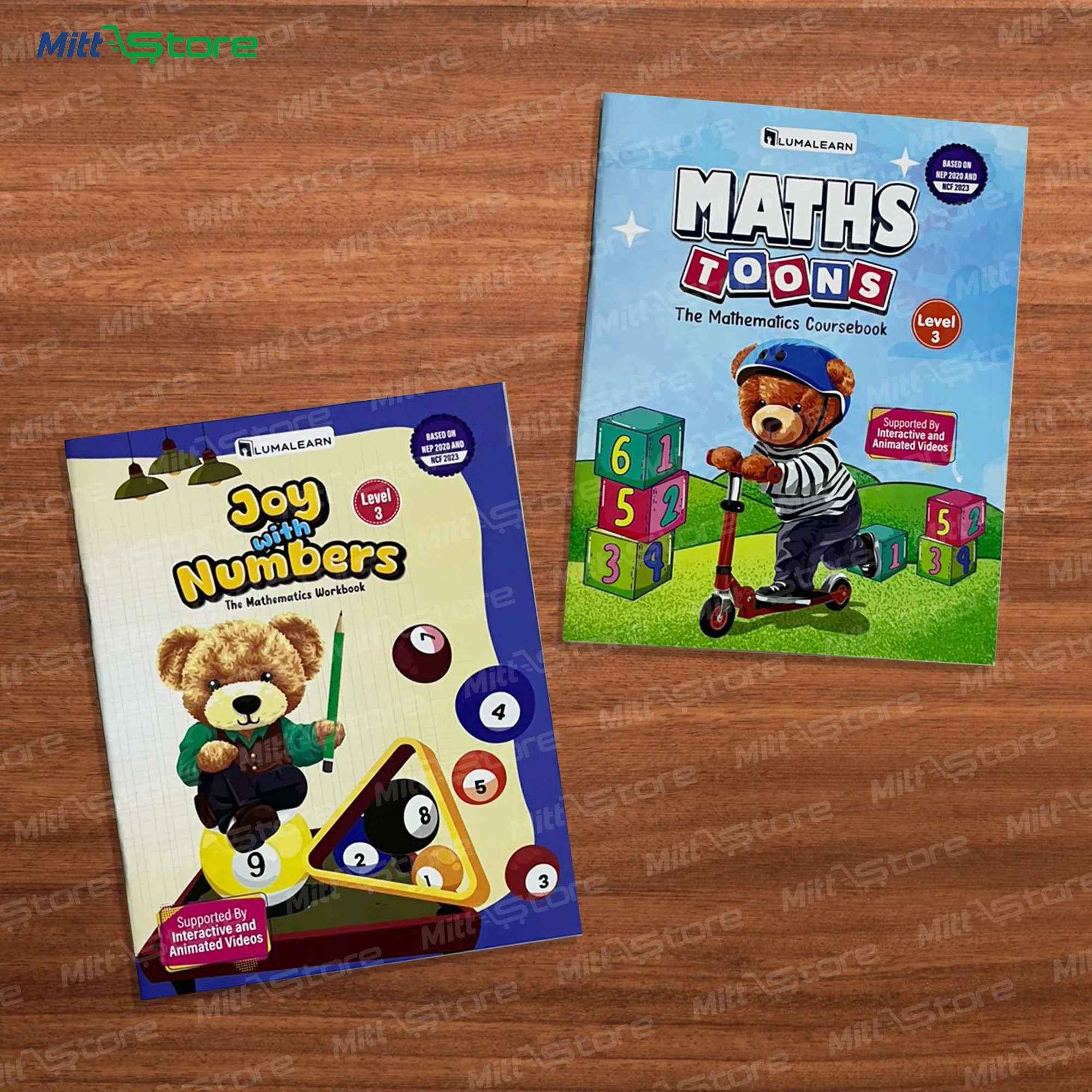 Mittsure LumaLearn UKG Box | Preschool Education Kit (4–7 Yrs)  for Early Learning (Excludes Hindi Books)