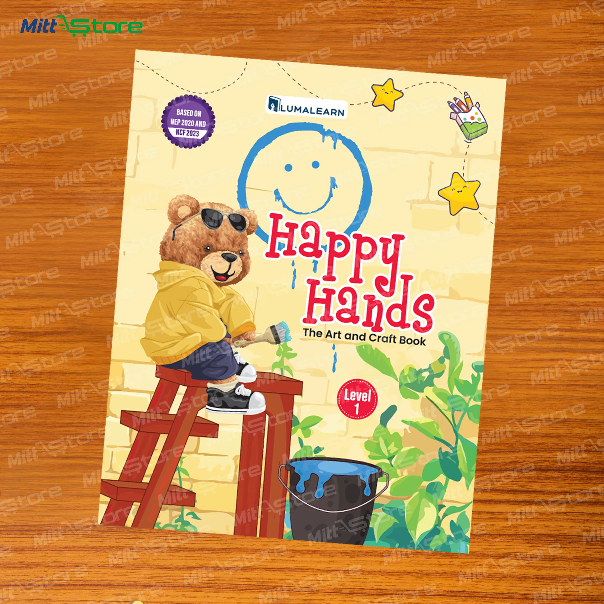 Activity Kit with Colors and Luma Learn Art Book – Nursery Level