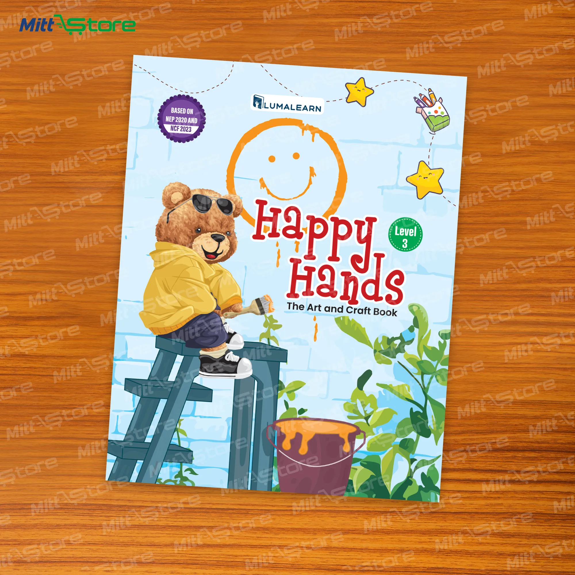 Activity Kit with Colors and Luma Learn Art Book – UKG Level