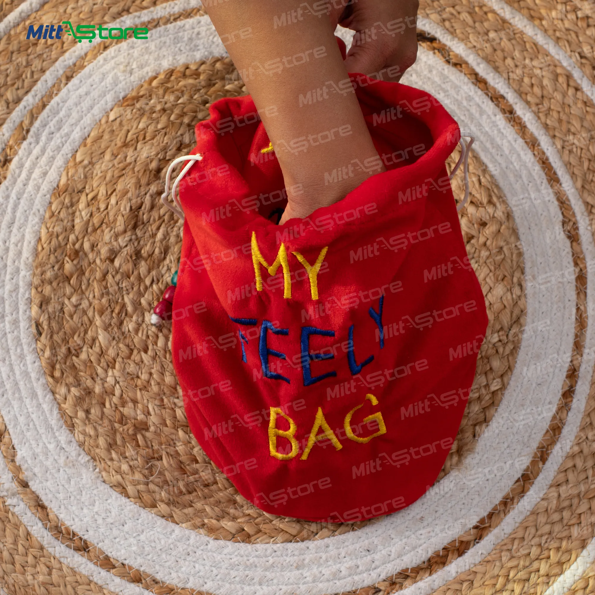 Feely Bag – A Fun Way to Explore Shapes & Textures