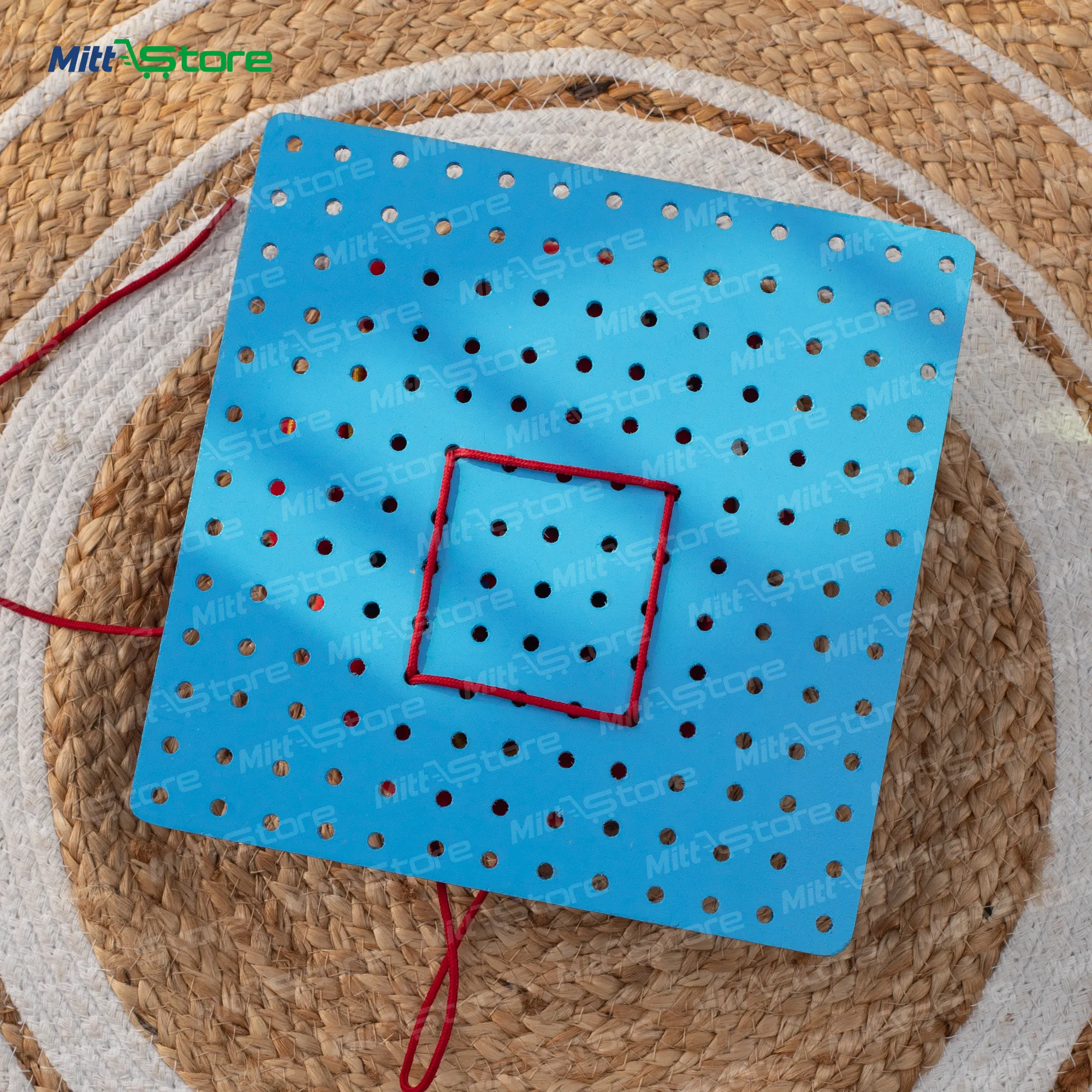 Lacing Board with Strings – Fun & Skill-Building Hands-On Activity