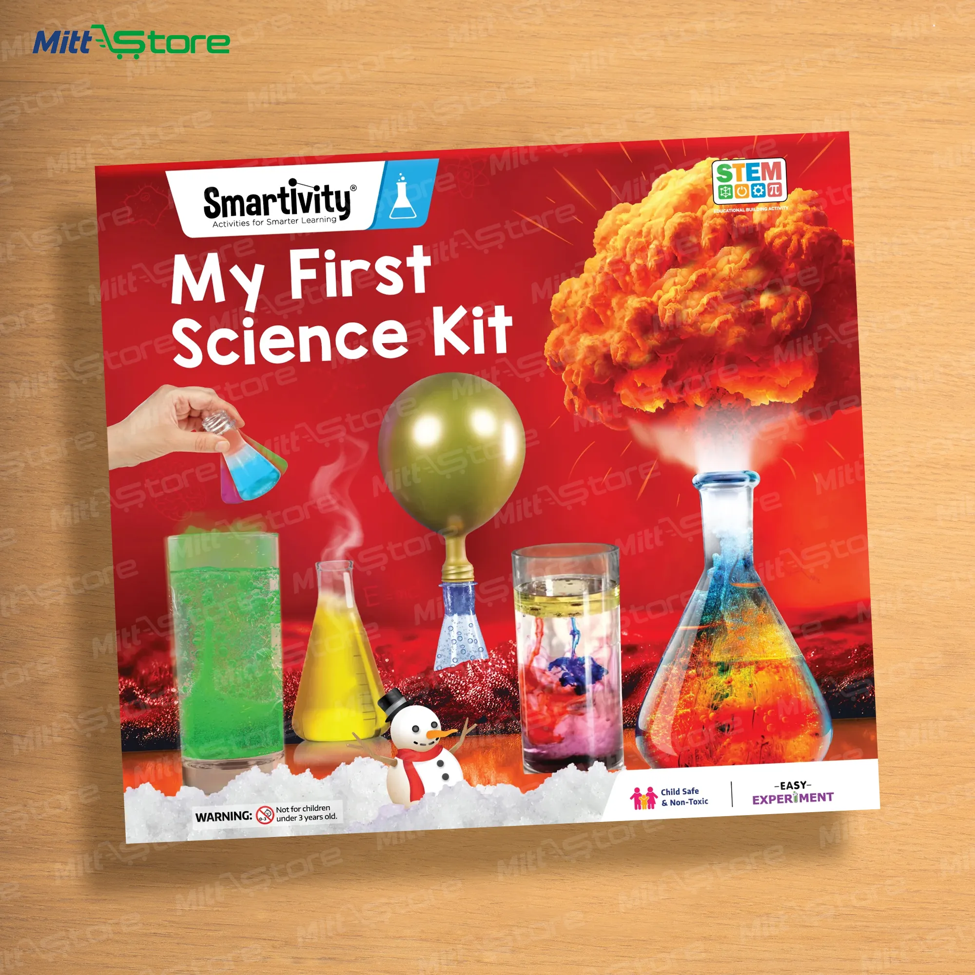 My First Science Kit for Kids – Safe DIY Experiments | STEM Learning Toy | Fun Chemistry & Physics Projects