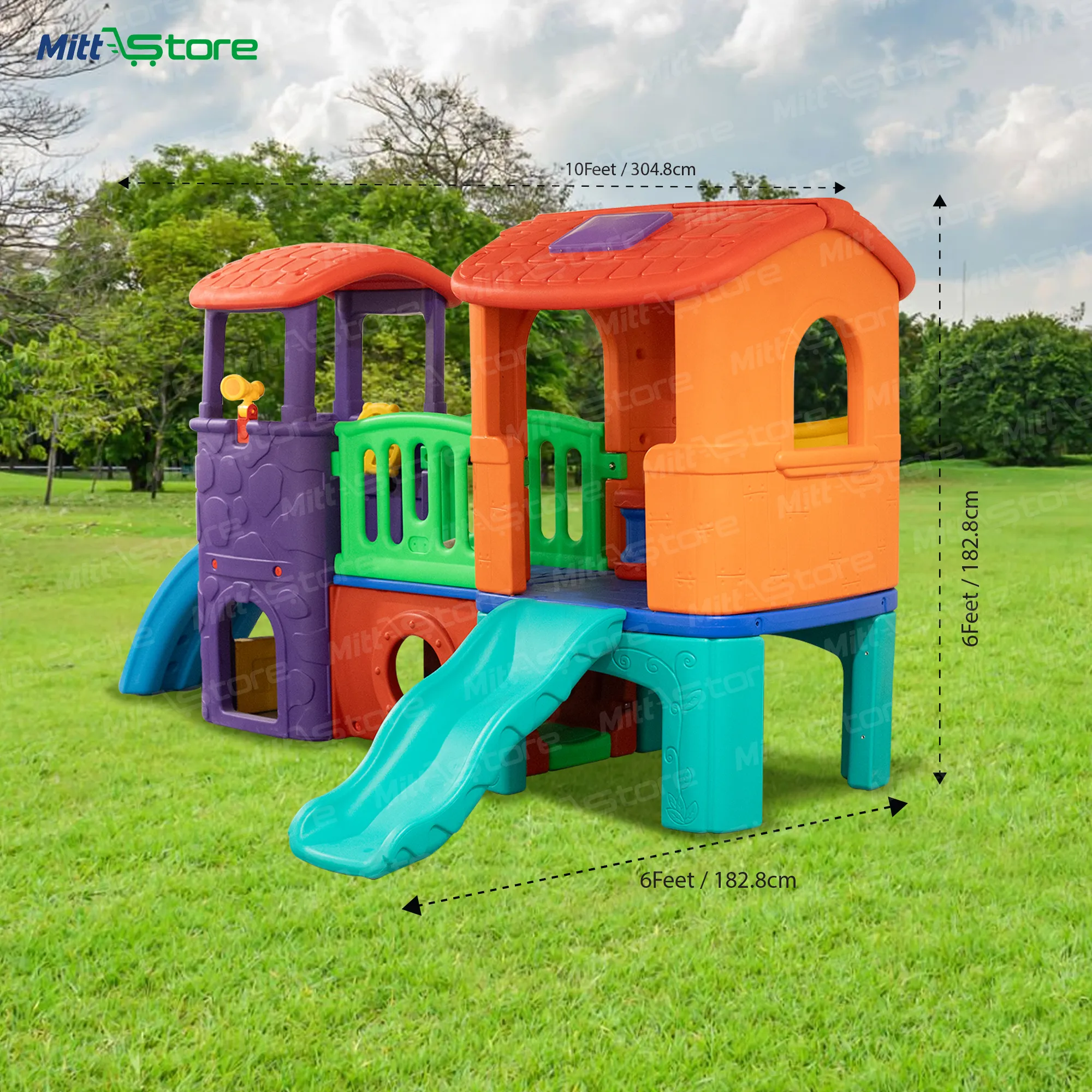 Jumbo Play Station – Large Multi-Activity Play Center for Kids