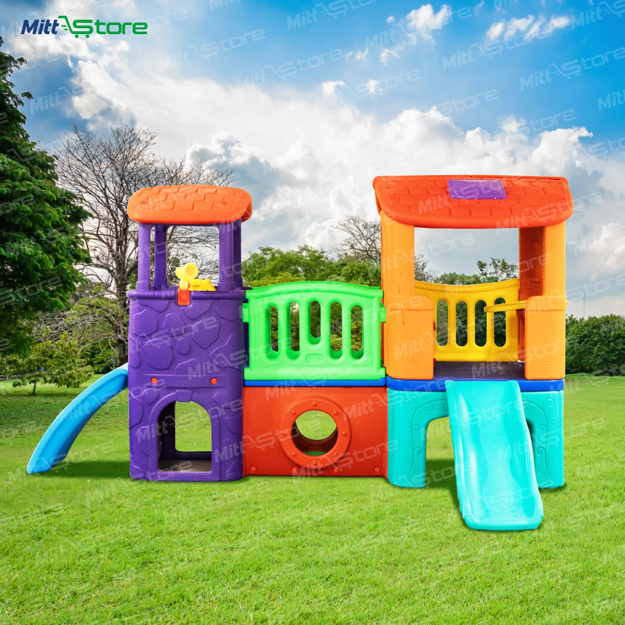 Jumbo Play Station – Large Multi-Activity Play Center for Kids