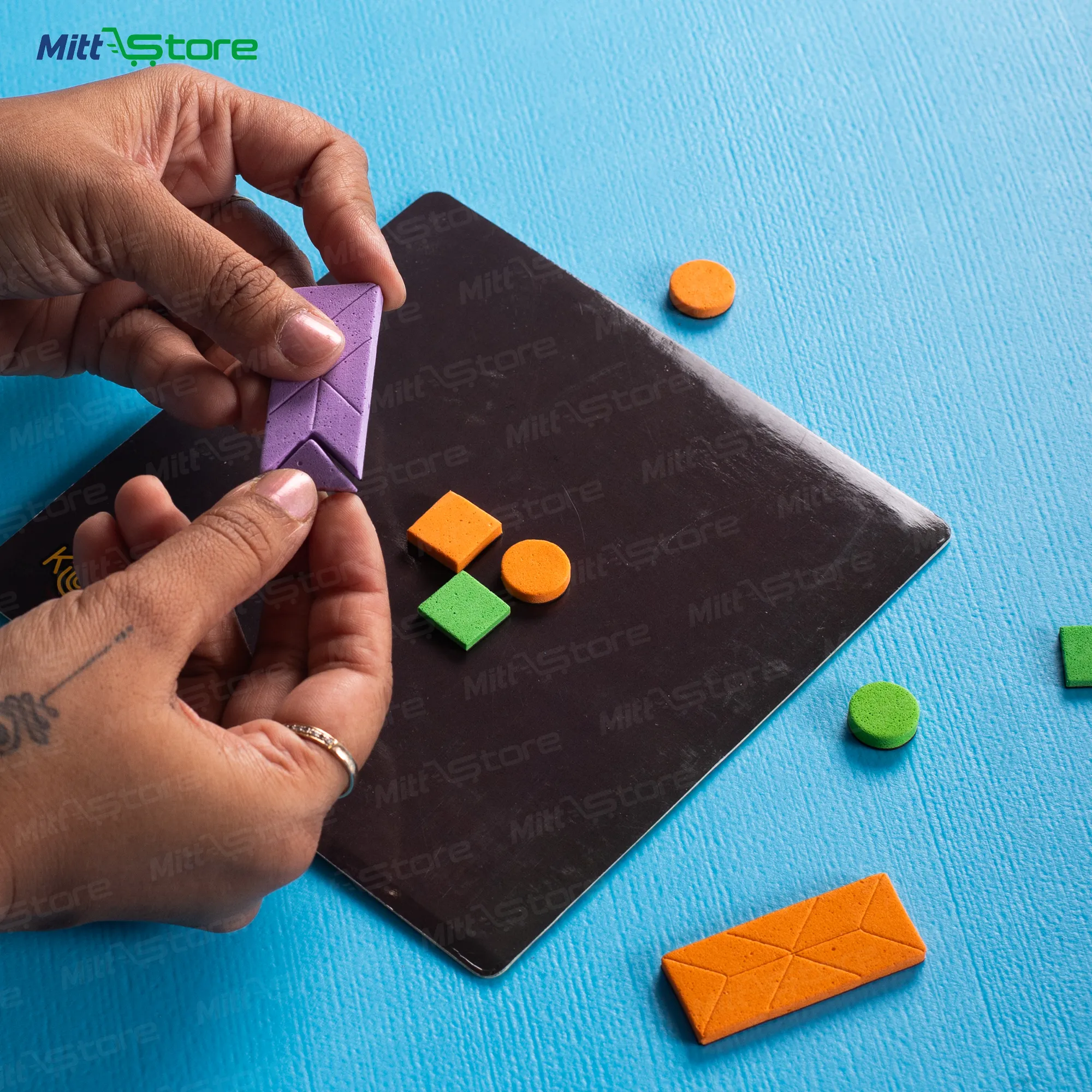 Magnaplay Engine – Magnetic Learning Board Set for Kids