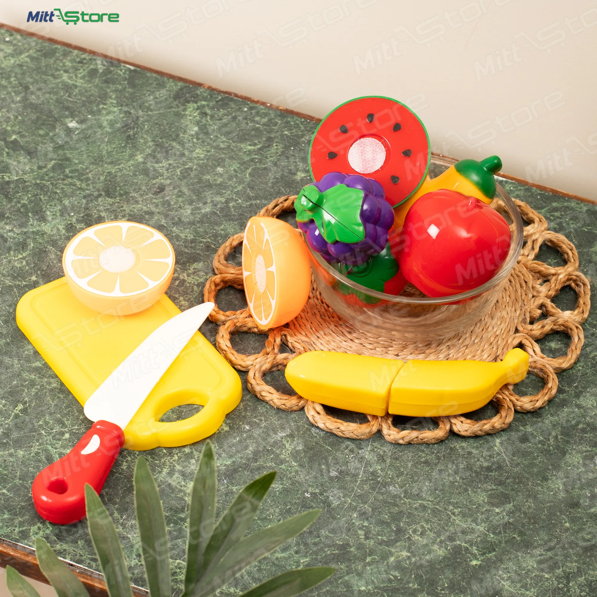 Assorted Fruit Cut Set – Fun & Educational Kitchen Playset for Kids
