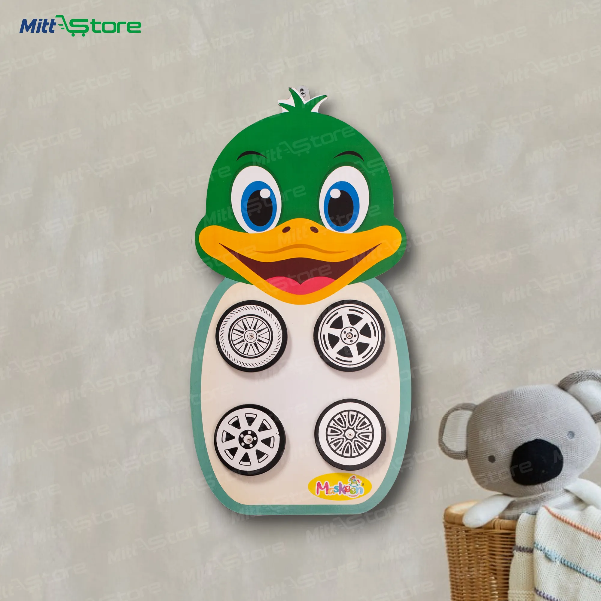 Penguin Busy Board – Fun & Educational Activity Board for Kids 