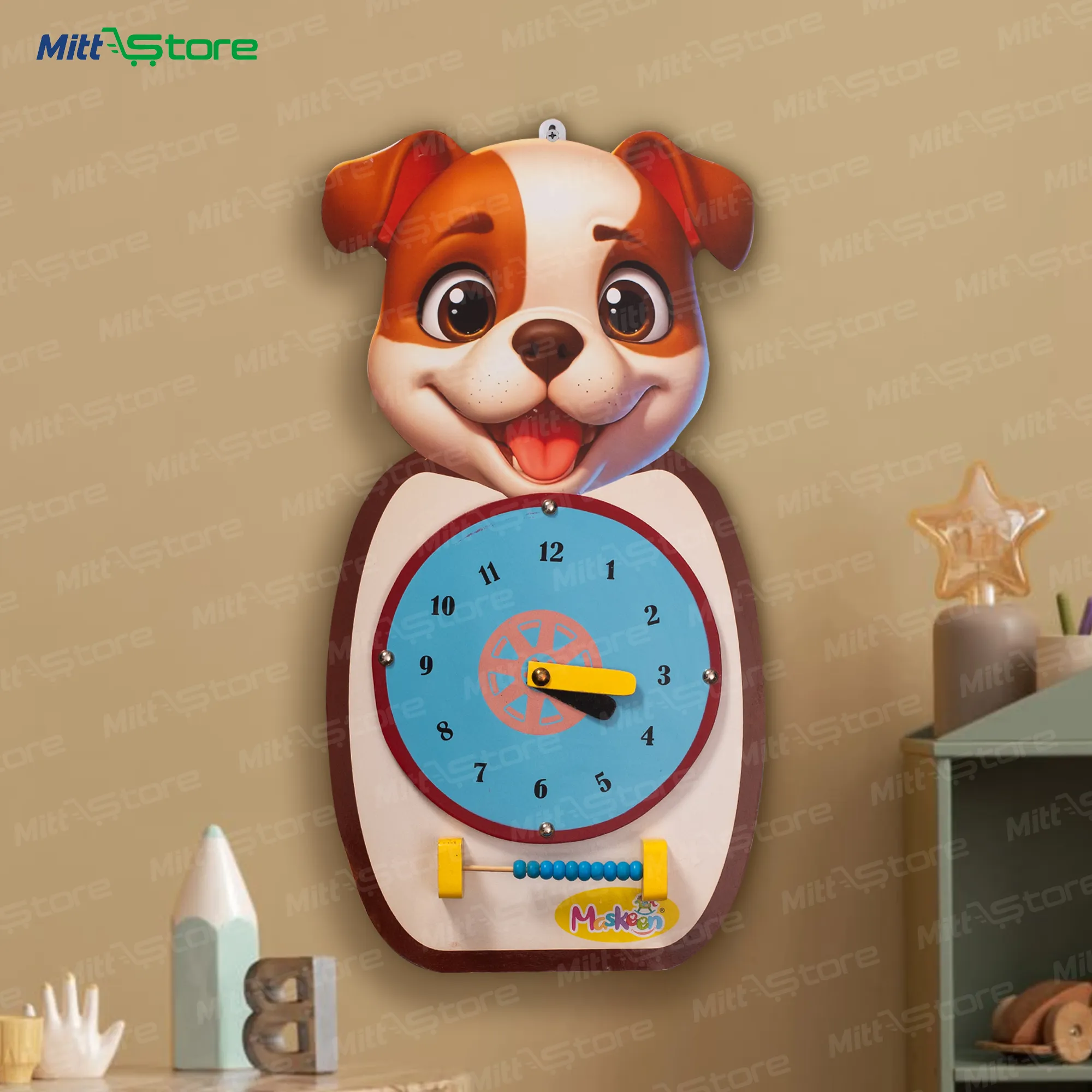 Dog Busy Board – Fun & Interactive Activity Board for Kids