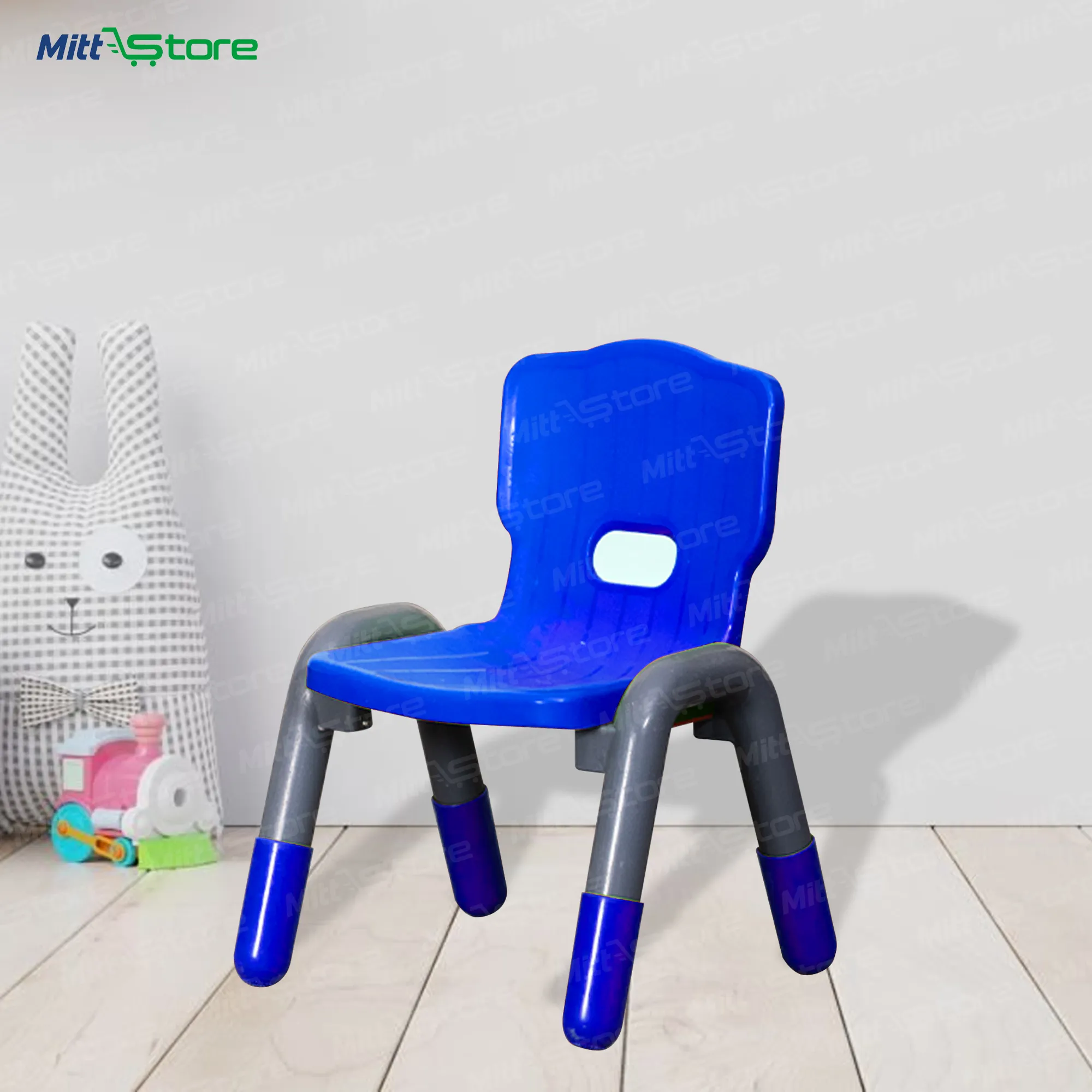 Prem Pipe Chair Blue – Sturdy and Comfortable Seating for Kids