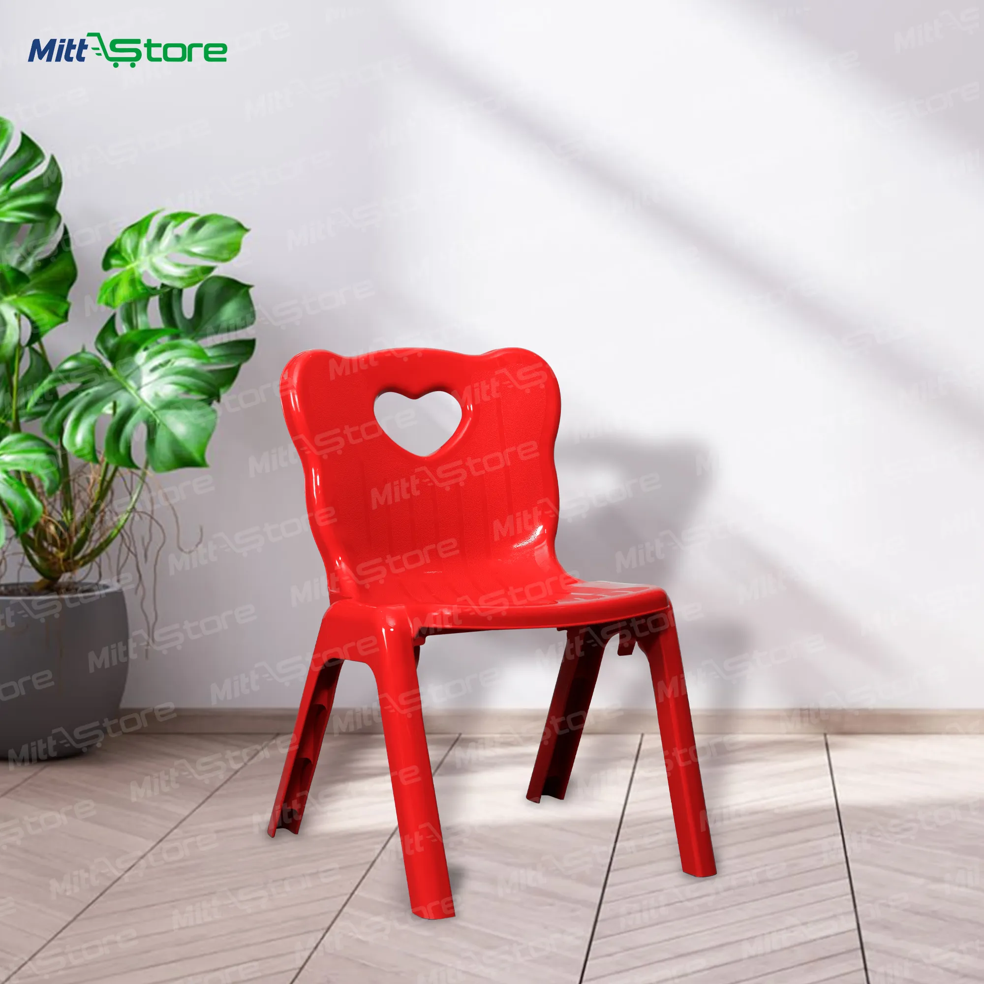 Red Heart Chair – Cute and Comfortable Seating for Kids
