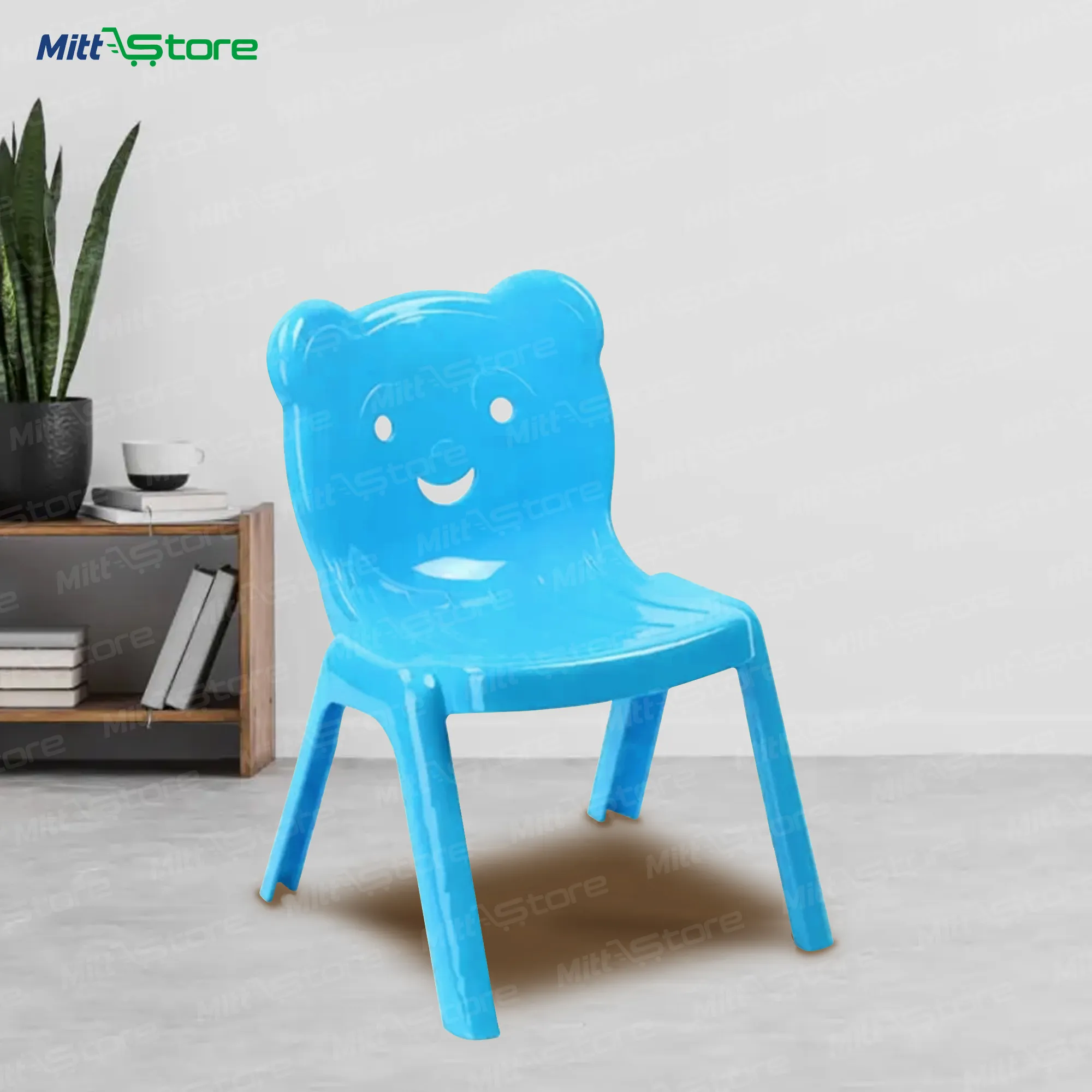 Blue Bear Chair for Kids – Cozy & Safe Seating