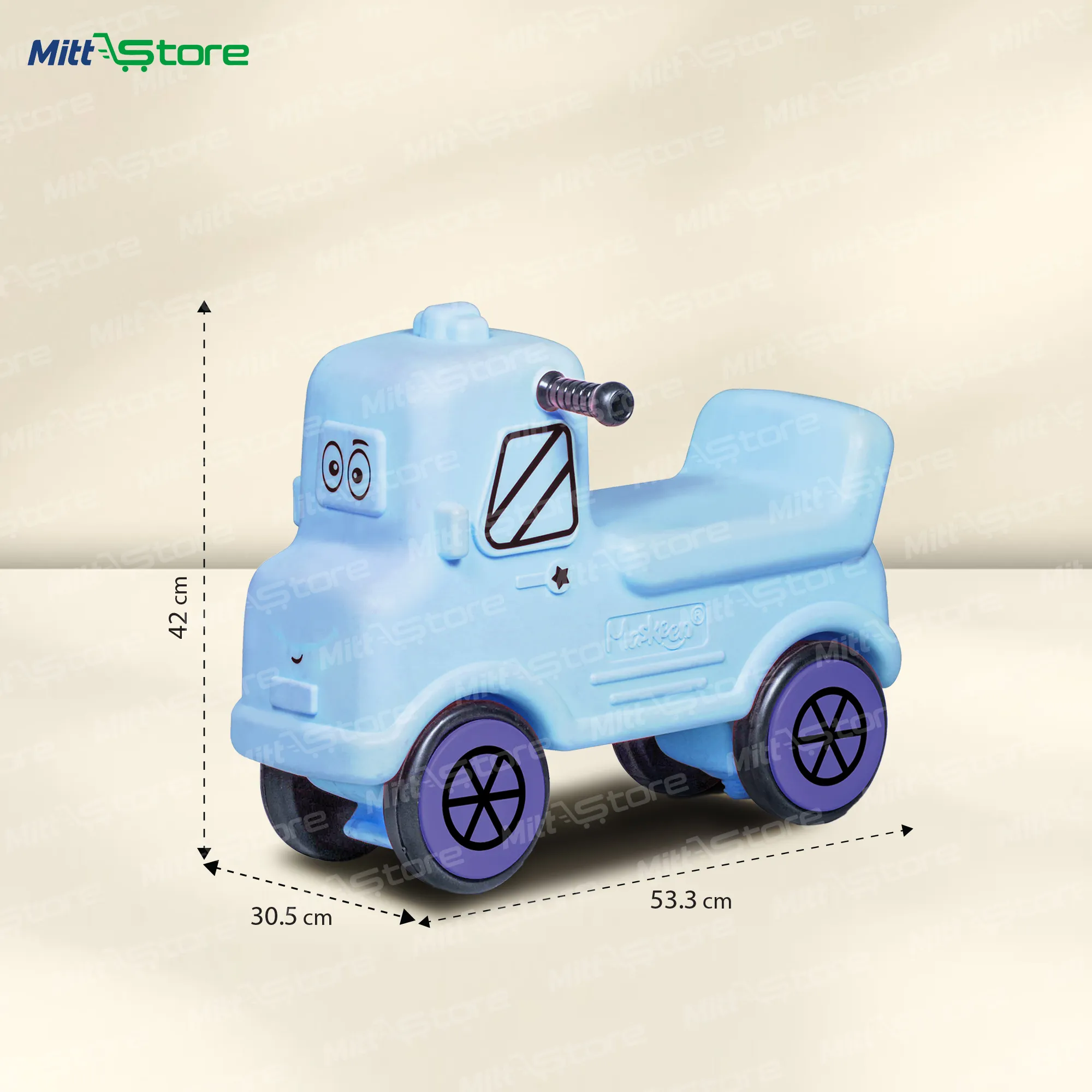 Blue Truck Rider – Durable and Fun Ride-On Toy for Toddlers