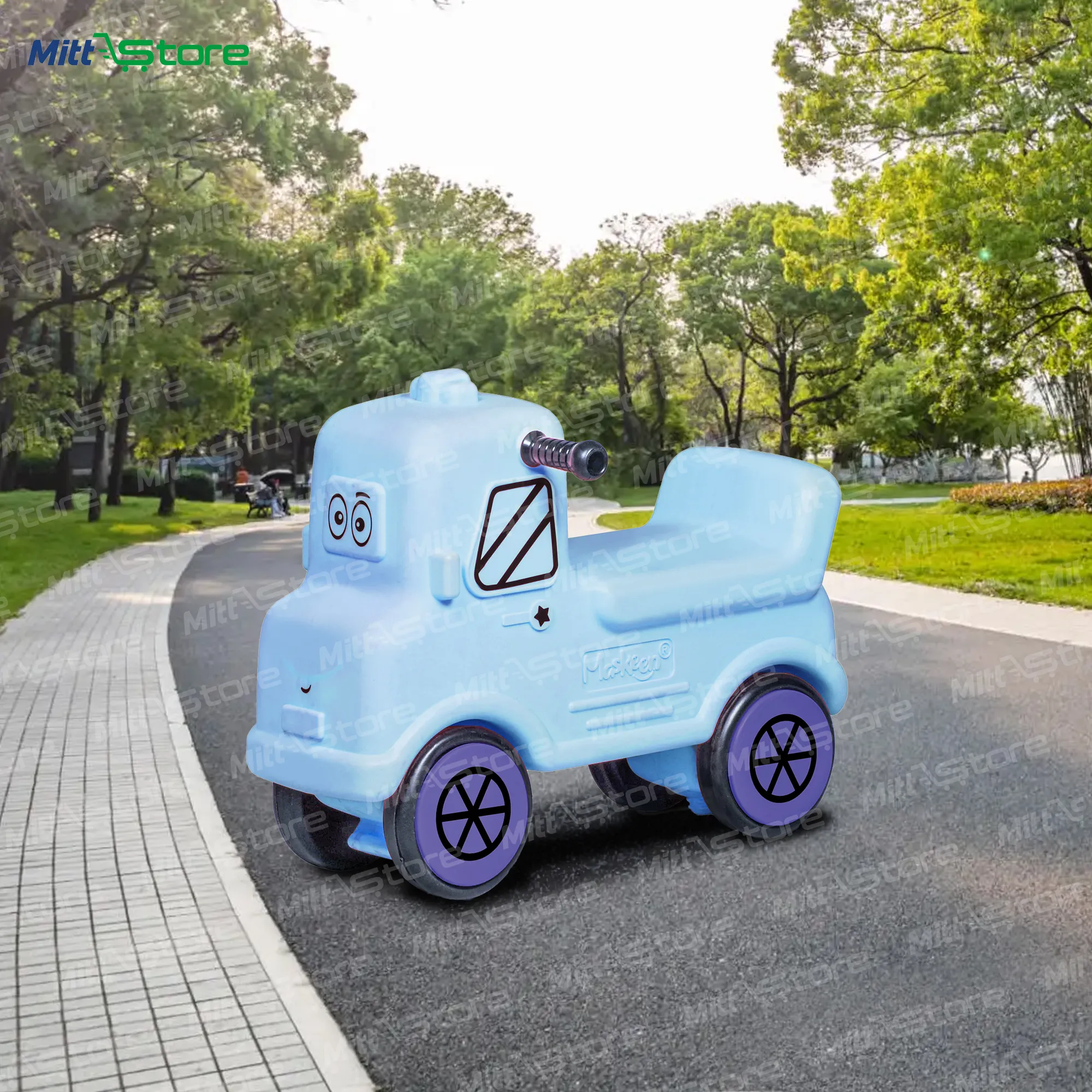 Blue Truck Rider – Durable and Fun Ride-On Toy for Toddlers